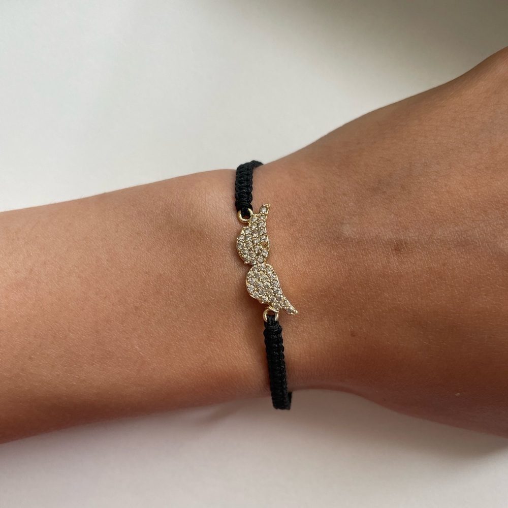 Handmade bracelet wing shape